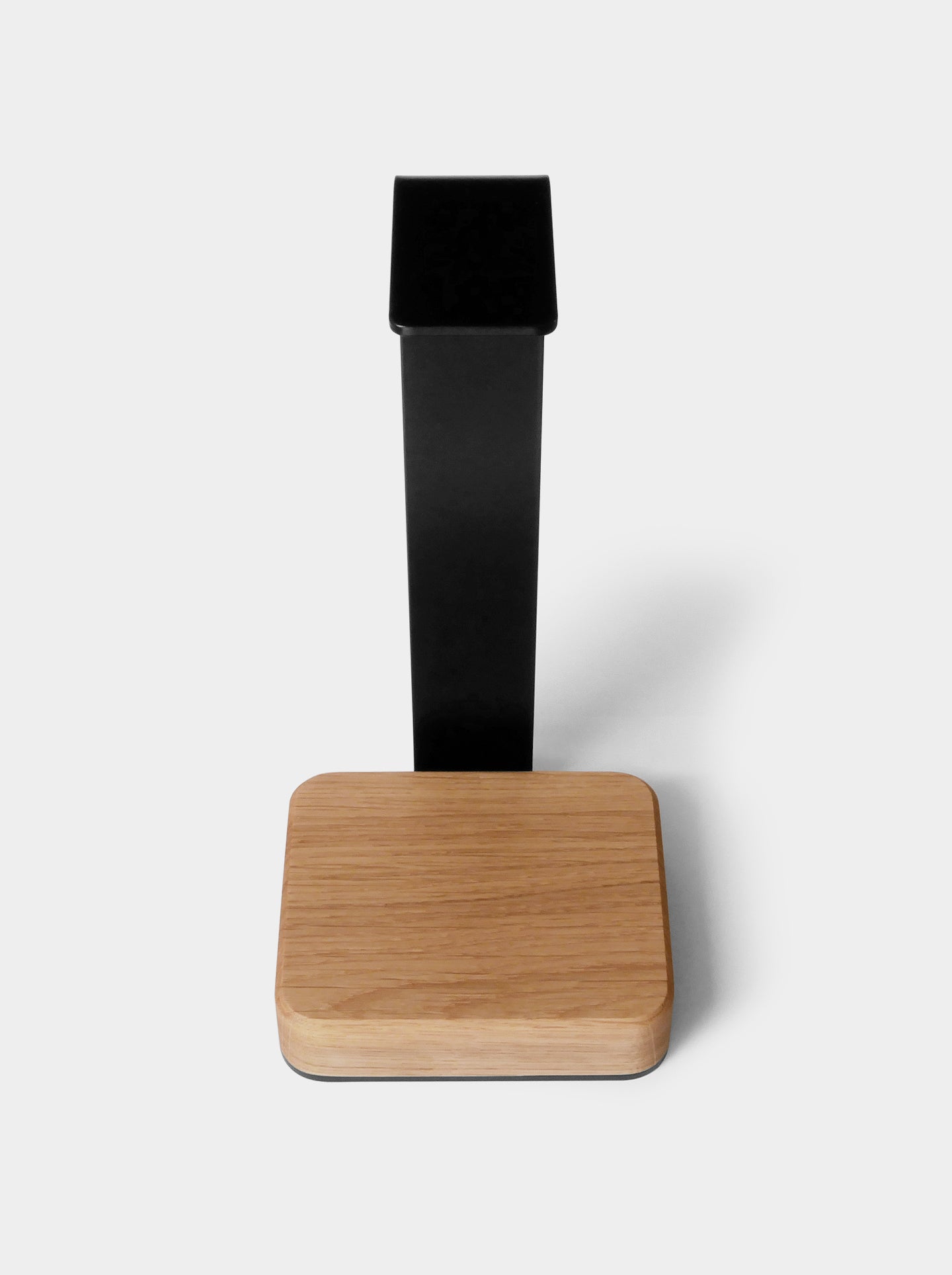 Real Wood Headphone Holder, Handmade Headphone Stand, Heavy Base